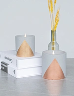 flickering candles